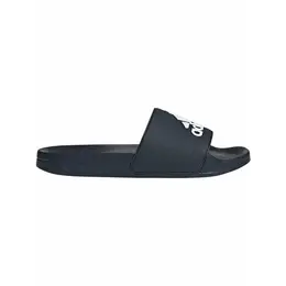 adidas: Тёмные шлёпанцы  Adilette