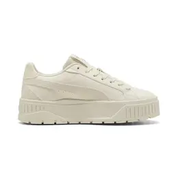 PUMA: Бежевые кеды 