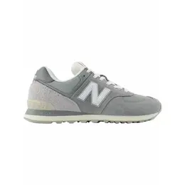 New Balance: Серые кроссовки  574