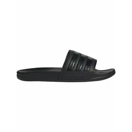 adidas: Чёрные шлёпанцы  Adilette