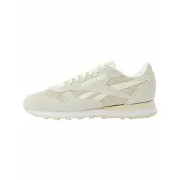 Reebok: Бежевые кроссовки  Classic Leather