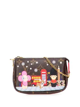 Louis Vuitton Pre-Owned: Коричневая сумка 