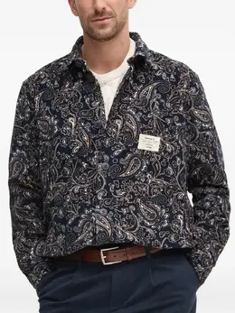 Barbour: Синяя рубашка 