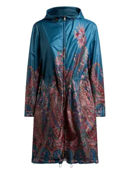 ETRO: Плащ с принтом 
