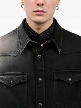 MM6 Maison Margiela: Шарф в горошек 