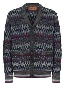 Missoni: Кардиган с воротником 