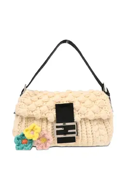 Fendi Pre-Owned: Сумка с цветочным принтом 