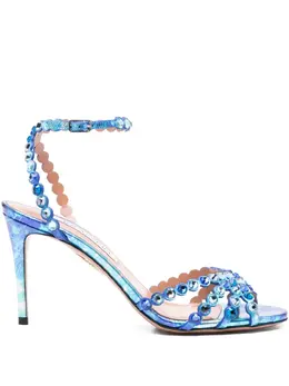 Aquazzura: Голубые сандалии  Tequila