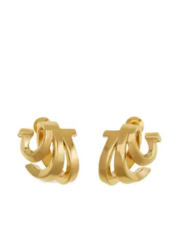 Ferragamo: Серьги  Gancini