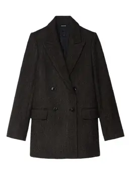 Zadig&Voltaire: Двубортное пальто 