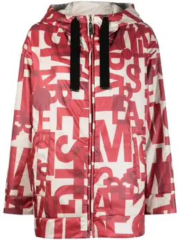 Max Mara: Пальто с принтом 