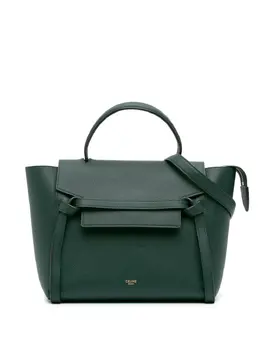Céline Pre-Owned: Зелёная поясная сумка 