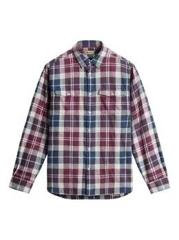 Woolrich: Фиолетовая рубашка 
