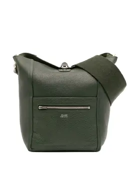 Céline Pre-Owned: Зелёная сумка 