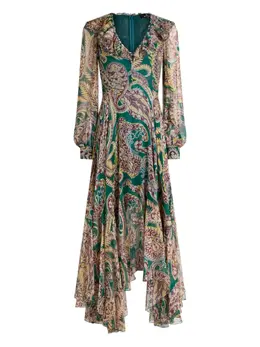 ETRO: Платье с оборками 