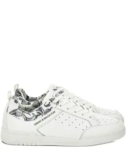Versace Jeans Couture: Белые кроссовки 