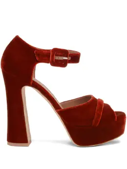 Malone Souliers: Оранжевые босоножки 