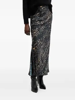 AllSaints: Юбка с леопардовым принтом 