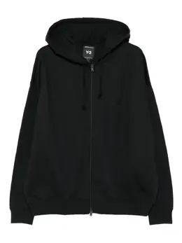 Y-3: Чёрная толстовка 