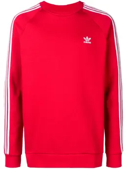 adidas: Красный свитшот 
