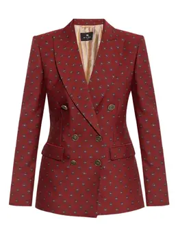 ETRO: Жакет с принтом 