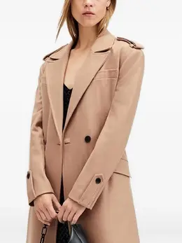 AllSaints: Однобортное пальто 