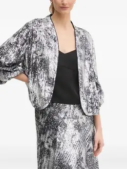 DVF Diane von Furstenberg: Куртка с блёстками 