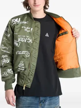 Alpha Industries: Куртка с принтом 