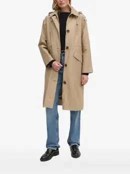Barbour: Пальто с капюшоном 
