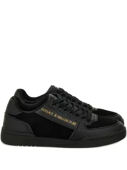 Versace Jeans Couture: Чёрные кроссовки 