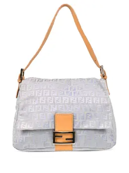Fendi Pre-Owned: Голубая сумка 