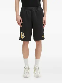 adidas: Чёрные шорты 