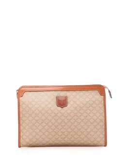 Céline Pre-Owned: Коричневый клатч 