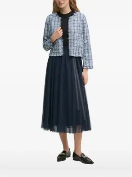 DKNY: Твидовая куртка 