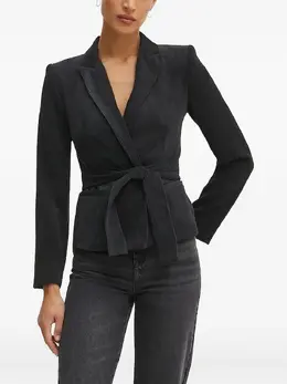 Armani Exchange: Чёрный жакет 