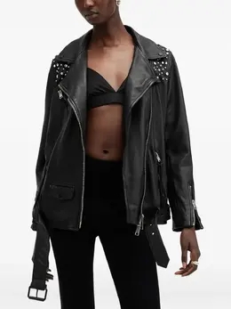 AllSaints: Кожаная куртка 