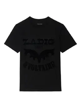 Zadig&Voltaire: Чёрная футболка 