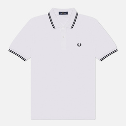 Fred Perry: Белое поло 