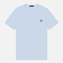 Fred Perry: Голубая футболка 