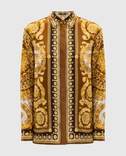 Versace: Шовкові блузки 