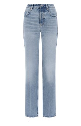 Saint Laurent: Голубые джинсы 