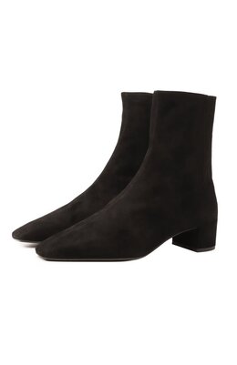 Aquazzura: Чёрные ботинки  Sue