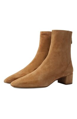 Aquazzura: Бежевые ботинки  Sue