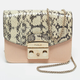 Furla: Многоцветная сумка через плечо  Metropolis Mini