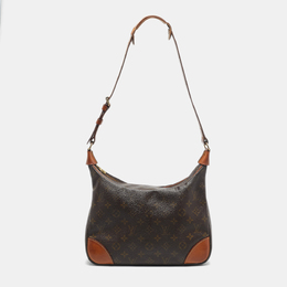 Louis Vuitton: Коричневая сумка 