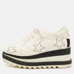 Stella McCartney: Белые лоферы  Elyse