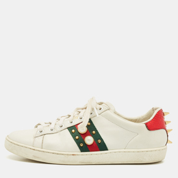 Gucci: Белые кроссовки  Ace