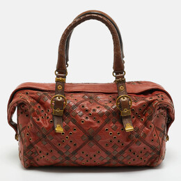 Bottega Veneta: Коричневая сумка 