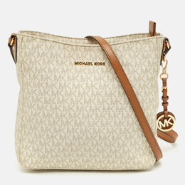 Michael Kors: Белая сумка  Jet Set