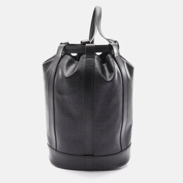 Louis Vuitton: Чёрная сумка  Épi